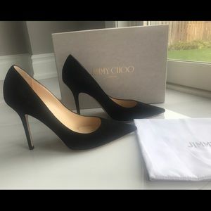 Jimmy Choo Heels 100mm suede